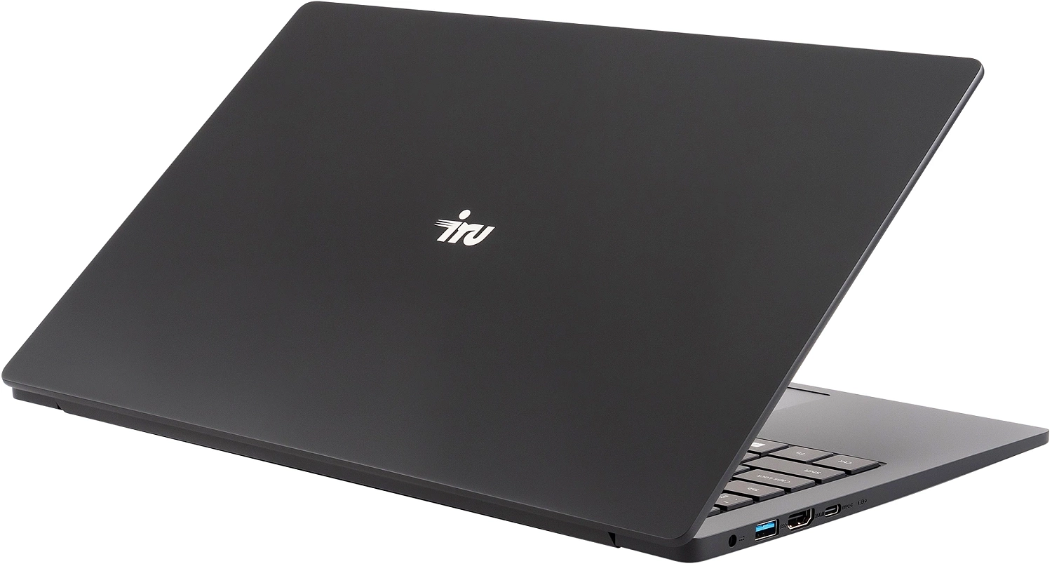 Ноутбук IRU Strato 15ALI Core i7 1255U 32Gb SSD1Tb Intel Iris Xe graphics 15.6" IPS FHD (1920x1080) Windows 11 Pro Multi Language 64 black WiFi BT Cam 6000mAh (2084679)