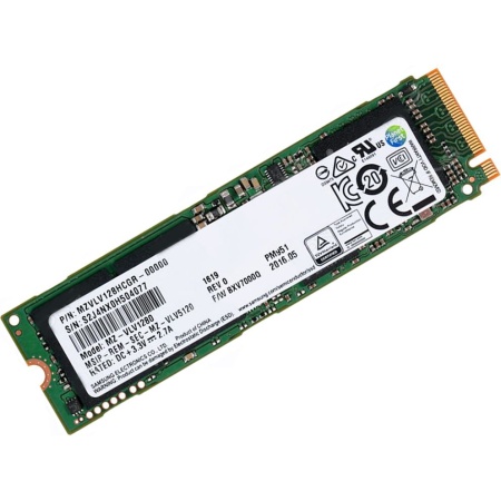 Жесткий диск SSD Samsung MZNLN256HAJQ-00000 M.2 2280 256GB Samsung Enterprise SSD PM871b SATA 6Gb/s, 540/500 MB/s, IOPS MZNLN256HAJQ-00000 97/88K, MTBF 1.5M, 3D-NAND TLC, Bulk