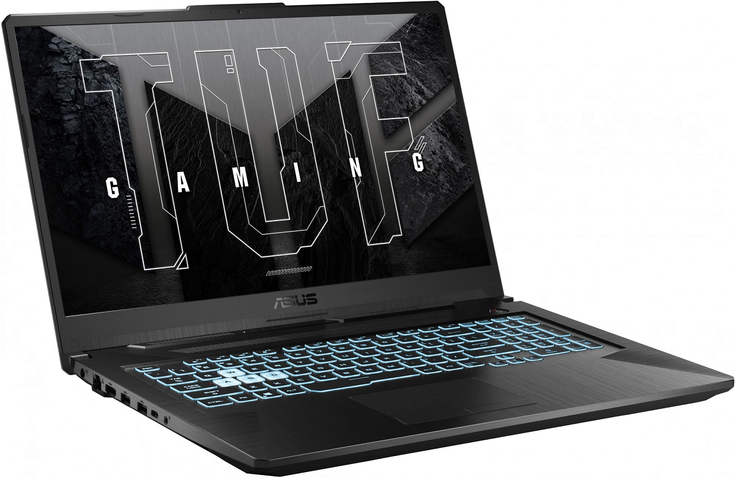 Ноутбук Asus TUF Gaming A17 FA706NFR-HX007 Ryzen 7 7435HS 16Gb SSD512Gb NVIDIA GeForce RTX 2050 4Gb 17.3" IPS FHD (1920x1080) noOS black WiFi BT Cam (90NR0JW5-M00080)