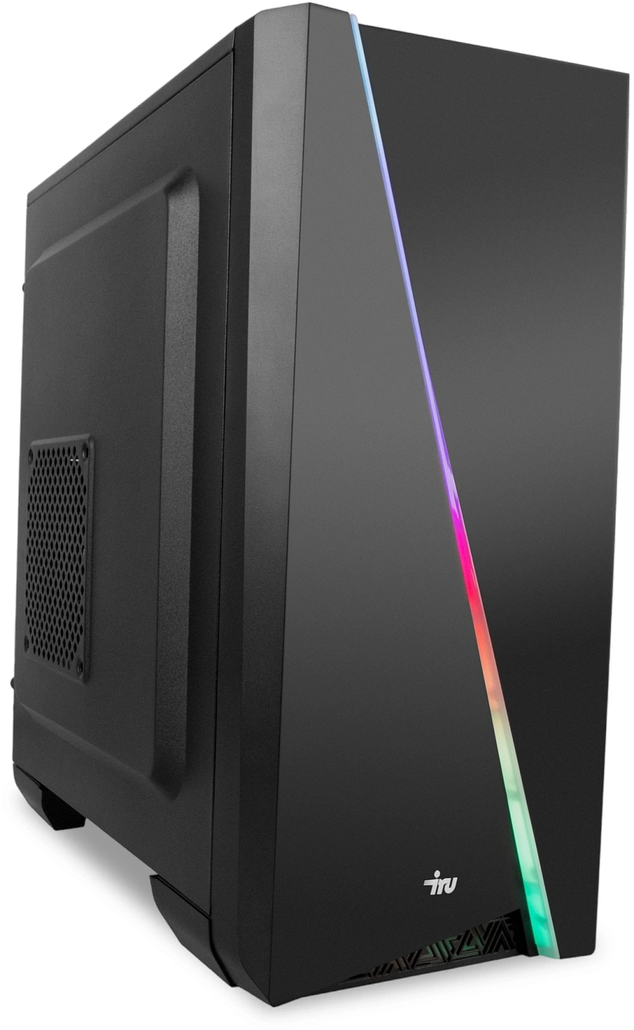 ПК IRU Tactio 310H6GE MT i5 12400F (2.5) 16Gb SSD512Gb RTX5060 8Gb FreeDOS GbitEth 500W черный (RUS) (2130108)