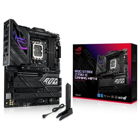 Материнская плата ASUS ROG STRIX Z790-E GAMING WIFI II LGA1700 ATX 4xDDR5 3xPCIEx16 5xM.2 DP HDMI