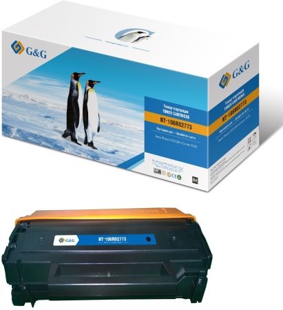 Тонер-картридж Toner cartridge G&G for Xerox Phaser 3020 WC 3025 (1,5K стр.), black