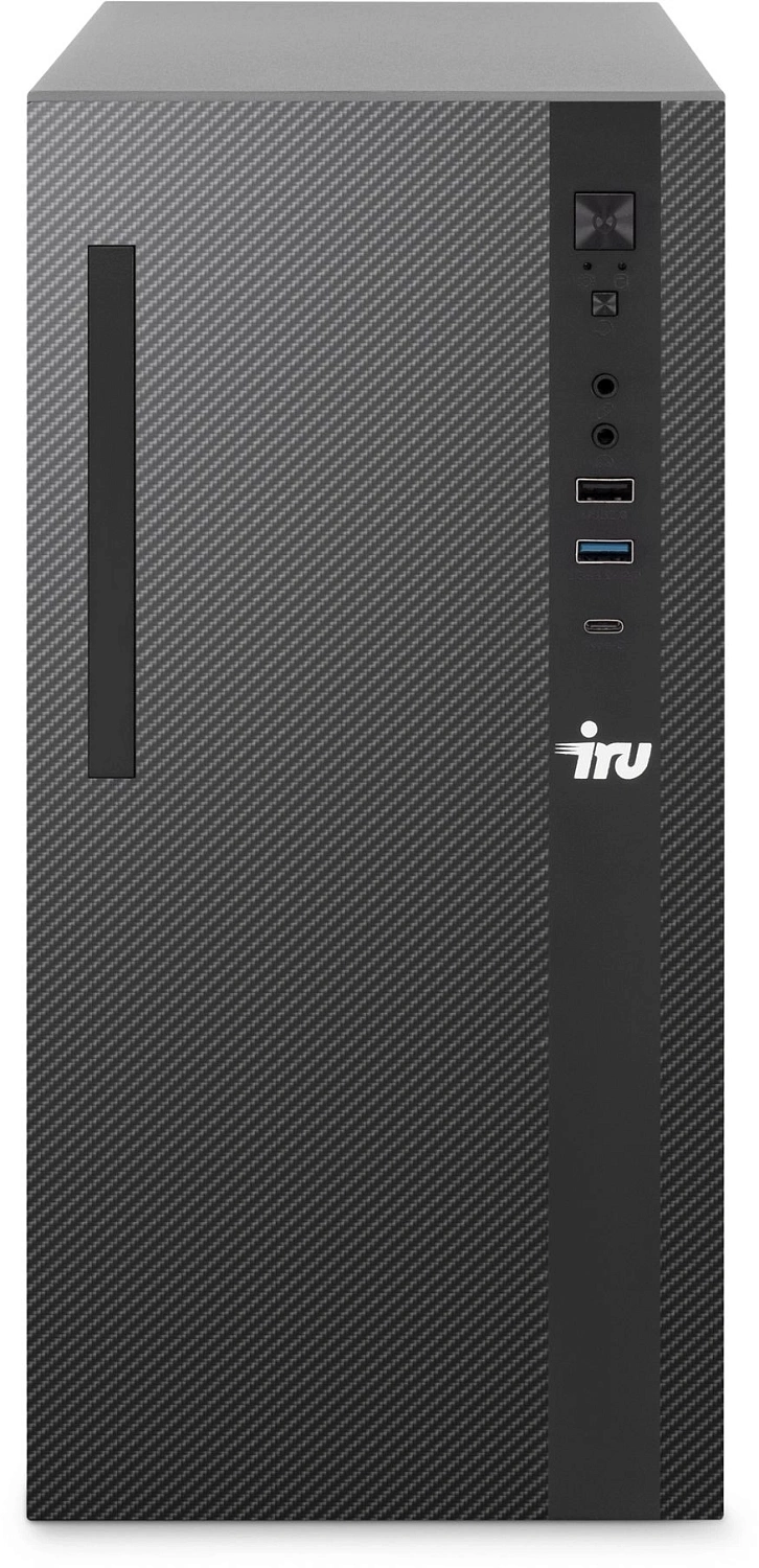ПК IRU Planio 310H6SC MT i3 14100F (3.4) 16Gb SSD512Gb GT610 2Gb Windows 11 Pro GbitEth 230W черный (2153498)