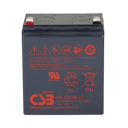 Аккумуляторная батарея CSB HR1221W F2