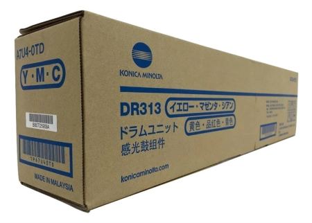 Konica minolta фотобарабан dr-313 цветной (по одному на каждый цвет) для bizhub Konica Minolta drum DR-313 color (one for each color) for bizhub C258/C308/C368 55 000 pages