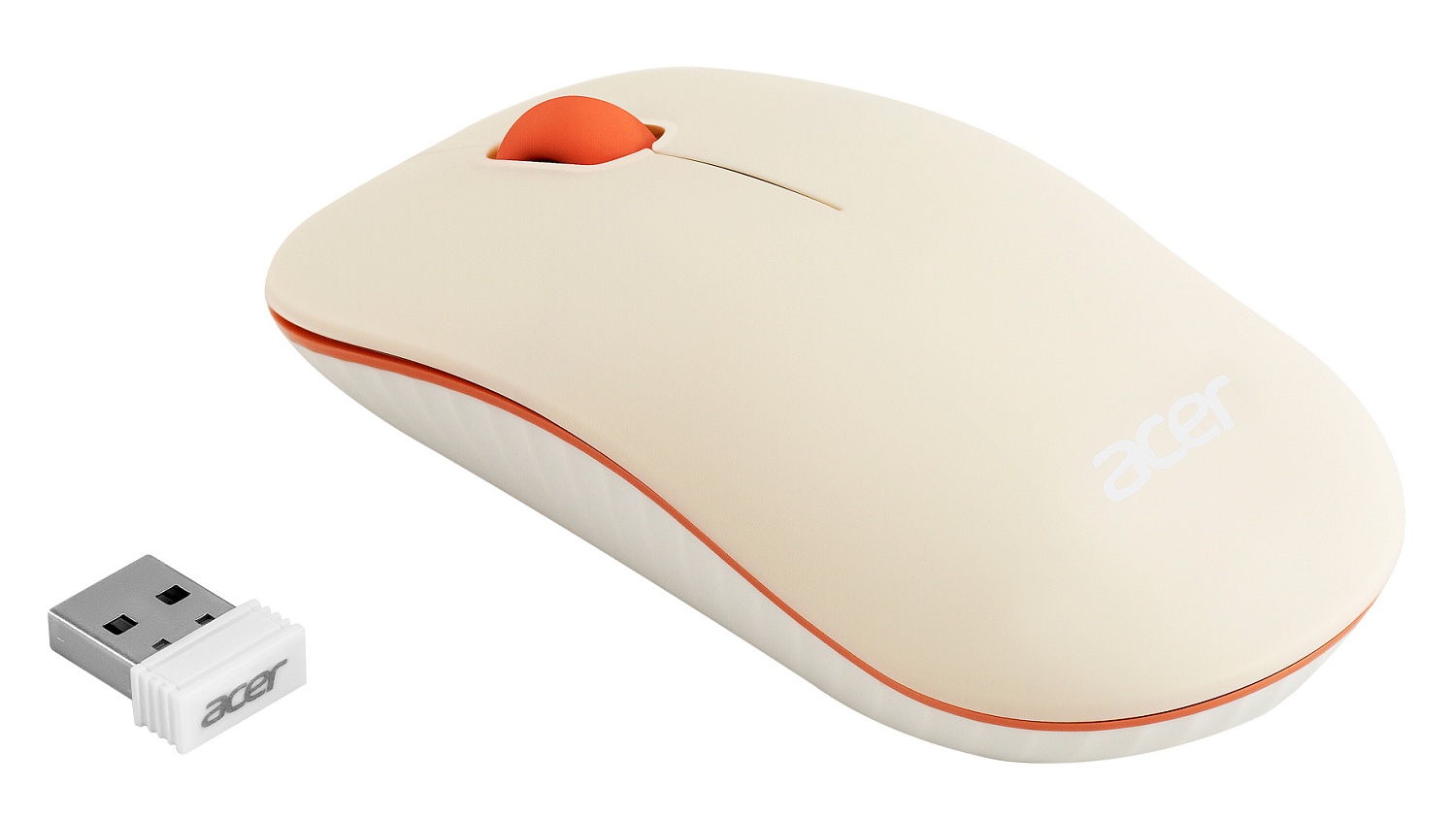 Мышь Acer OMR200 бежевый оптическая (1200dpi) беспроводная USB для ноутбука (2but) Мышь Acer OMR200 бежевый оптическая (1200dpi) беспроводная USB для ноутбука (2but)