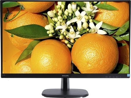 Монитор Philips 27" 273V7QDSB (00/01) черный IPS LED 16:9 DVI HDMI матовая 250cd 1920x1080 75Hz VGA FHD 4.5кг