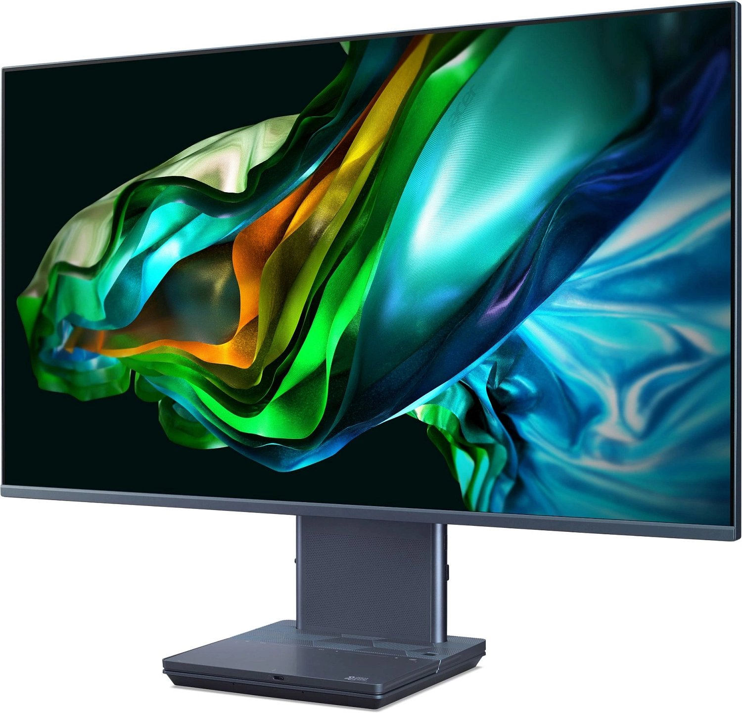 Моноблок Acer Aspire S32-1856 31.5" WQHD i7 1360P (2.2) 32Gb SSD1Tb UHDG CR Windows 11 Professional GbitEth WiFi BT 180W клавиатура мышь Cam серый 2560x1440