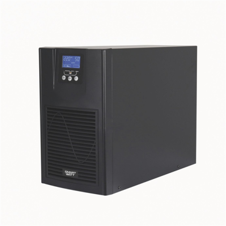 Источник бесперебойного питания SMARTWATT ИБП Онлайн, мощность 3000/2700 ВА/Вт, напольный, LCD дисплей, IEC13 - 6 шт., встроенные АКБ