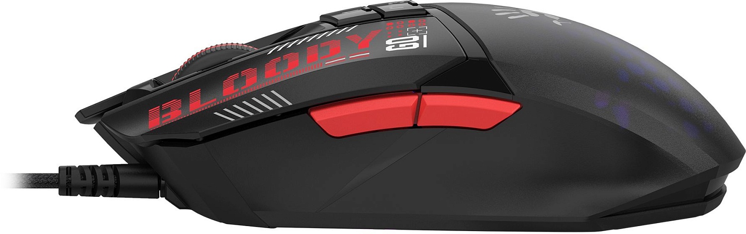 Мышь A4Tech Bloody W60 Max Mini черный оптическая (12000dpi) USB (9but) Мышь A4Tech Bloody W60 Max Mini черный оптическая (12000dpi) USB (9but)