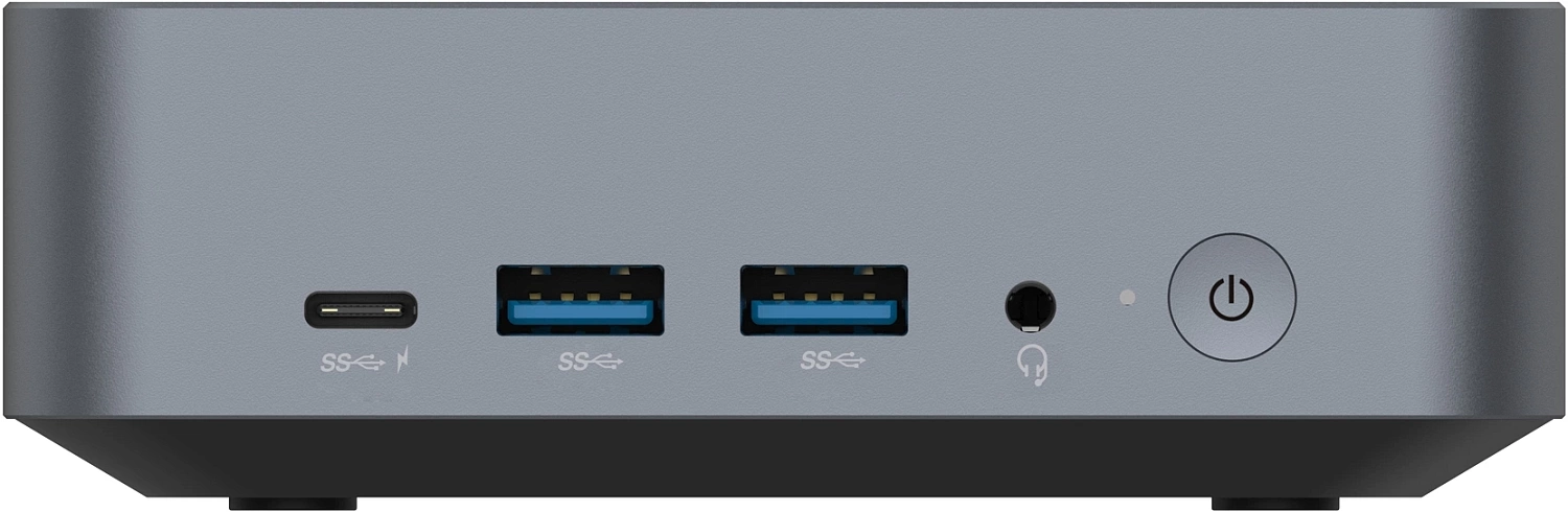 Неттоп Digma Pro Minimax X1 i5 12450H (1.2) 16Gb SSD512Gb UHDG Windows 11 Professional GbitEth WiFi BT 60W серый (DPP5-ADXW04)