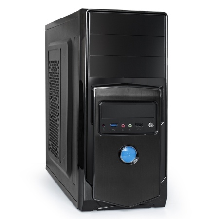 Корпус Miditower ExeGate CP-605U-CP450 (ATX, CP450 8см, 1*USB+1*USB3.0, аудио) (116597)