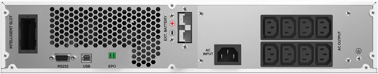 Источник бесперебойного питания Ippon Na+ II RTA 2000 2000Вт 2000ВА белый
