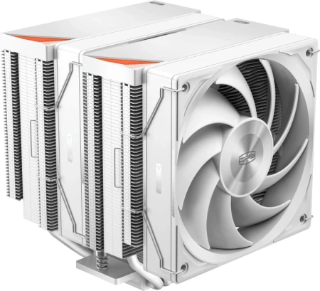 Устройство охлаждения(кулер) PcCooler RZ620 WH Soc-AM5/AM4/1151/1200/2066/1700 белый 4-pin 32dB Al+Cu 270W Ret (RZ620-WHNWNX-GL)