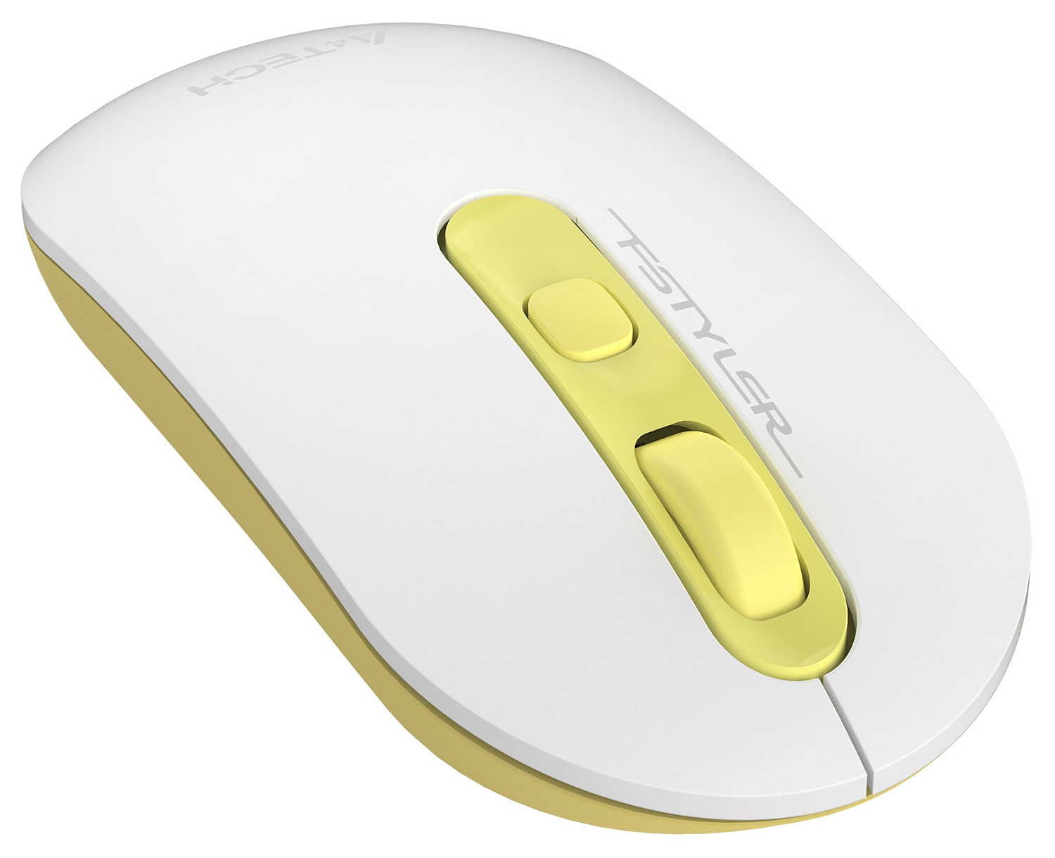 Мышь A4Tech Fstyler FG20S Daisy белый/желтый оптическая (2000dpi) silent беспроводная USB для ноутбука (4but) Мышь A4Tech Fstyler FG20S Daisy белый/желтый оптическая (2000dpi) silent беспроводная USB для ноутбука (4but)