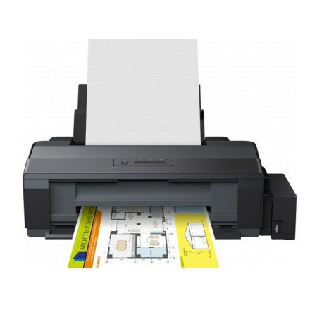 Принтер Epson L1300 (Принтер струйный цветной A3+, 30/15 стр/мин, 5760x1440 dpi, СНПЧ, ADF, USB)