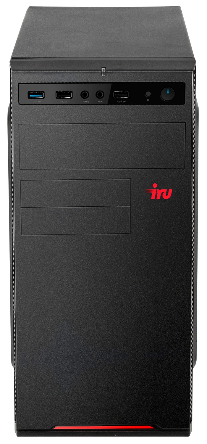 ПК IRU Home 310H5SE MT i3 10105 (3.7) 8Gb 1Tb 7.2k UHDG 630 Free DOS GbitEth 400W черный (1628053)