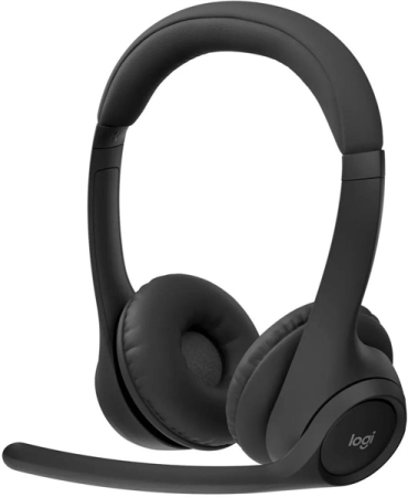 Беспроводная гарнитура Logitech Wireless Headset ZONE 300, Bluetooth, Midnight Black, [981-001213]