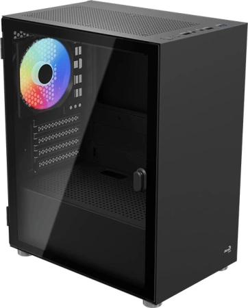 Корпус Aerocool CS-111 черный без БП mATX 1xUSB2.0 1xUSB3.0 audio