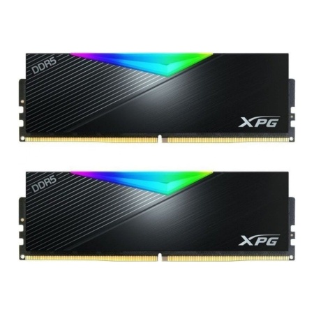 Модуль памяти ADATA 32GB DDR5 8000 DIMM XPG Lancer RGB kit 2*16, 1.45V, CL38-48-48, black