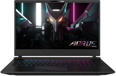 Ноутбук Gigabyte Aorus 17 BKF Core i7 13700H 16Gb SSD1Tb NVIDIA GeForce RTX4060 8Gb 17.3" FHD (1920x1080) Windows 11 black WiFi BT Cam (BKF-73KZ254SH)