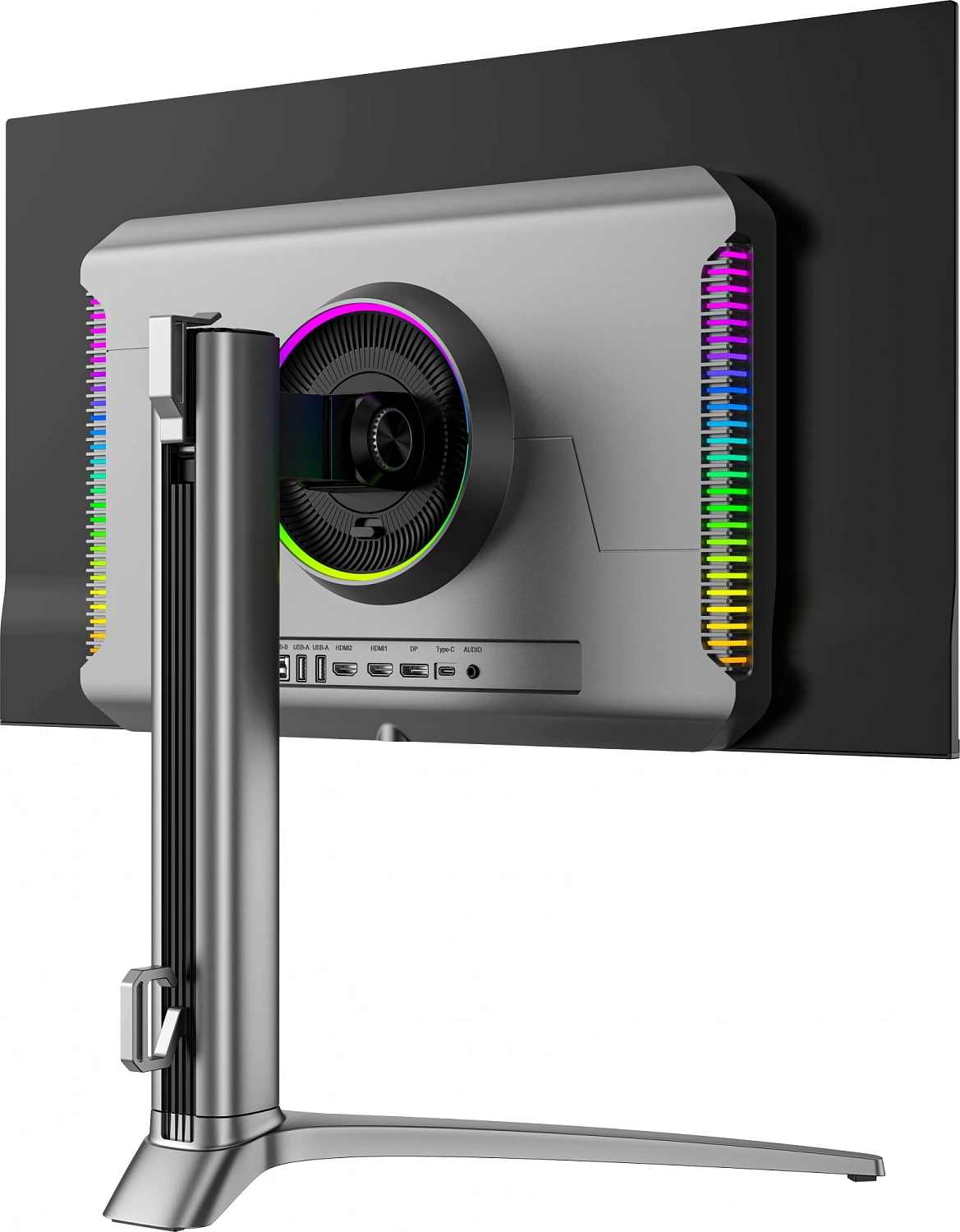 Монитор Digma Pro 27" Vision S черный QD OLED LED 1ms 16:9 HDMI M/M матовая HAS 1000cd 178гр/178гр 2560x1440 360Hz DP 2K USB 5.7кг