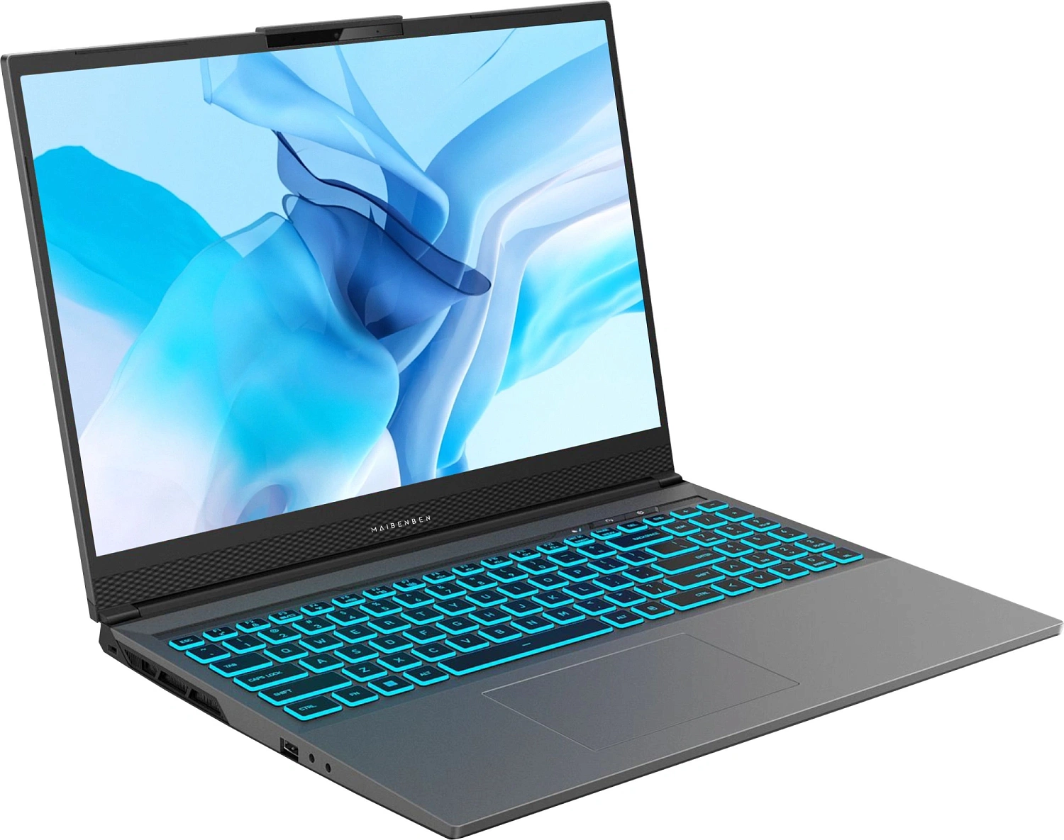 Ноутбук Maibenben X16A-R77735 Ryzen 7 7735H 16Gb SSD512Gb NVIDIA GeForce RTX 3050 6Gb 16" IPS FHD+ (1920x1200) Windows 11 Home grey WiFi BT Cam (X16A-R777350F2RHG4E10)