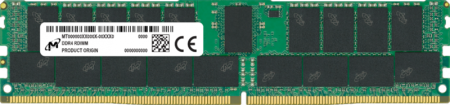 Оперативная память Micron DDR4 RDIMM 64GB 2Rx4 3200 MHz ECC Registered MTA36ASF8G72PZ-3G2, 1 year