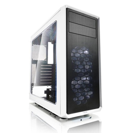 Корпус Fractal Design FOCUS G Window белый без БП ATX 6x120mm 4x140mm 1xUSB2.0 1xUSB3.0 audio bott PSU