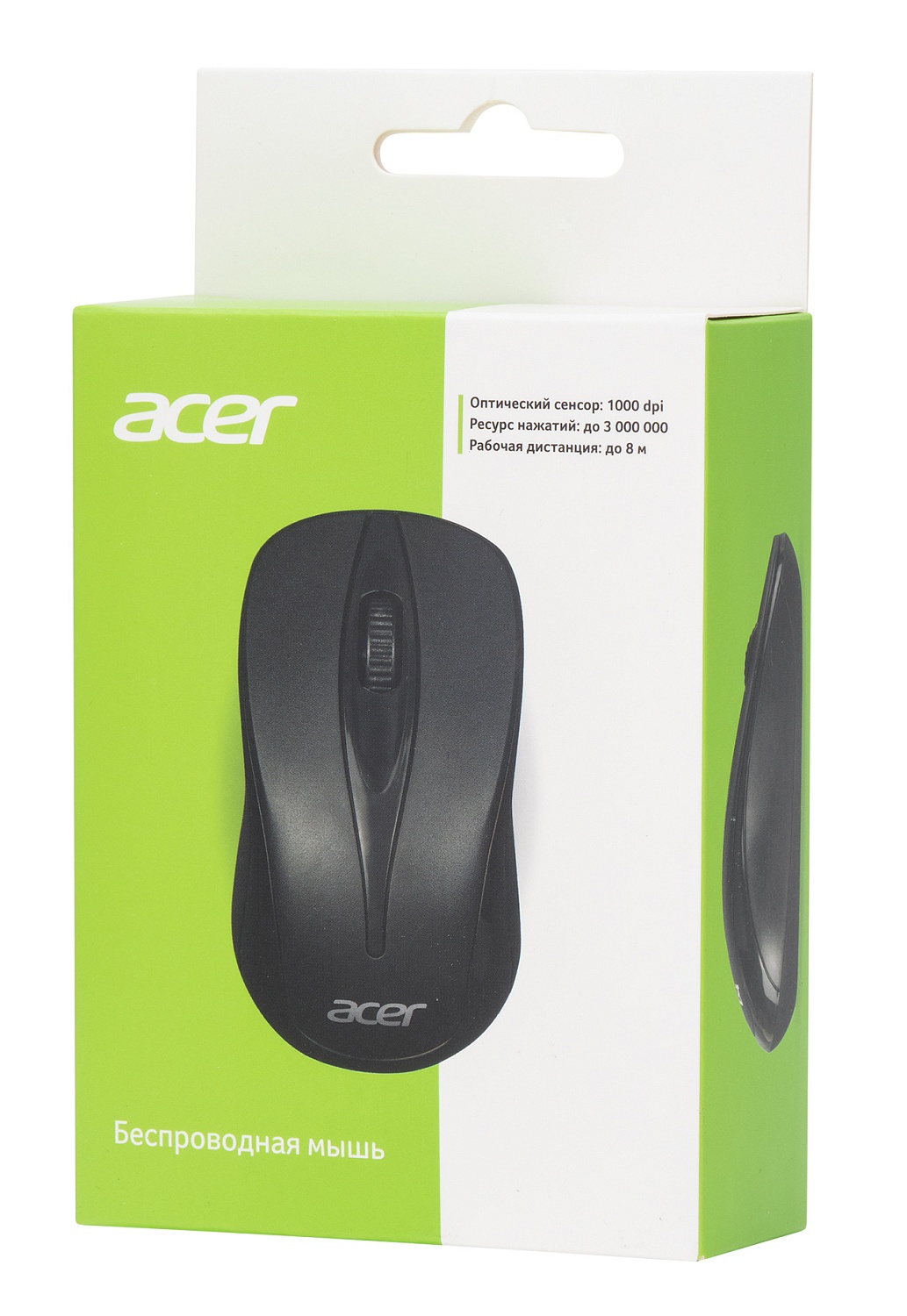 Мышь Acer OMR131 черный оптическая (1000dpi) беспроводная USB для ноутбука (2but) Мышь Acer OMR131 черный оптическая (1000dpi) беспроводная USB для ноутбука (2but)