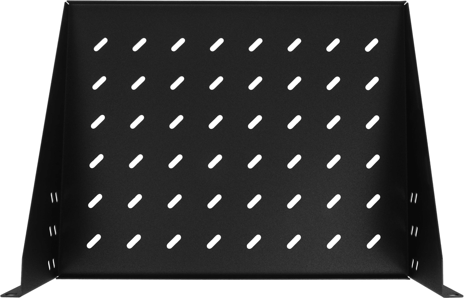 Полка стационарная ITK RS05-350P-R 2U нагр.:30кг. 19" 350мм черный (упак.:1шт)