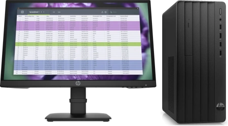 Комплект HP 290 G9 MT i5 12500 (3) 16Gb SSD512Gb UHDG 770/DVDRW FreeDOS GbitEth 180W мышь клавиатура черный монитор в комплекте P22 (6D474EA/16GB)